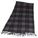 Burberrys Nova Check Scarf Cashmere Navy Auth am8280-1