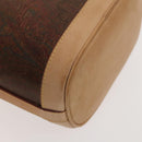 ETRO Paisley Shoulder Bag PVC Brown Gold Auth am8283-16
