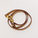 ETRO Paisley Shoulder Bag PVC Brown Gold Auth am8283-21