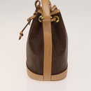 ETRO Paisley Shoulder Bag PVC Brown Gold Auth am8283-3