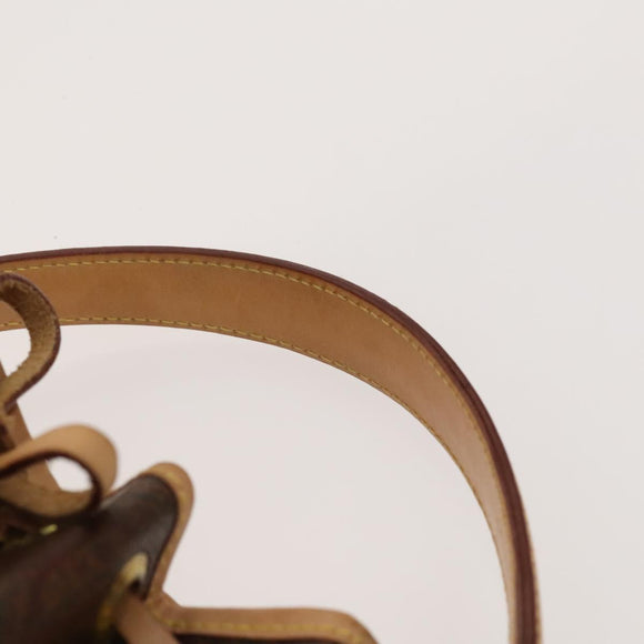 ETRO Paisley Shoulder Bag PVC Brown Gold Auth am8283