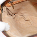 ETRO Paisley Shoulder Bag PVC Brown Gold Auth am8284-18