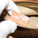 ETRO Paisley Shoulder Bag PVC Brown Gold Auth am8284-12