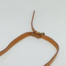 ETRO Paisley Shoulder Bag PVC Brown Gold Auth am8284-8