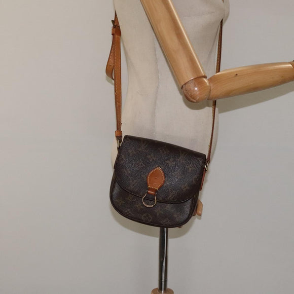 LOUIS VUITTON Monogram Monogram Saint Cloud PM Bag M51244 LV Auth am8288