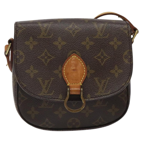 LOUIS VUITTON Monogram Monogram Saint Cloud PM Bag M51244 LV Auth am8288