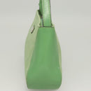 ETRO Paisley Shoulder Bag Canvas Green Silver Auth am8312-3