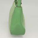 ETRO Paisley Shoulder Bag Canvas Green Silver Auth am8312-4