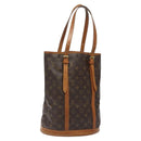 LOUIS VUITTON Monogram Bucket GM Shoulder Bag M42236 LV Auth am8316-1