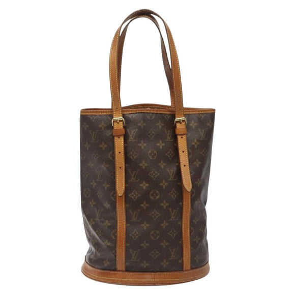 LOUIS VUITTON Monogram Bucket GM Shoulder Bag M42236 LV Auth am8316