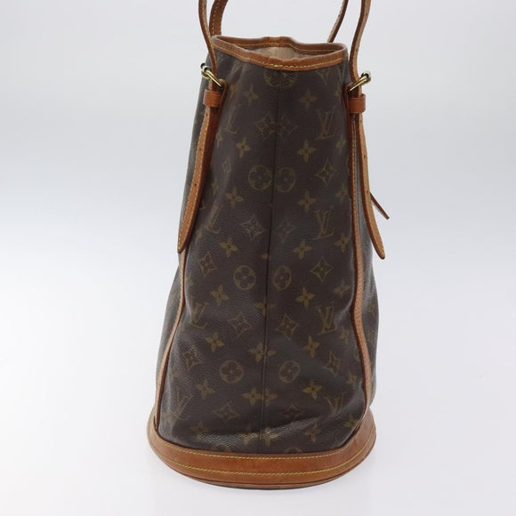 LOUIS VUITTON Monogram Bucket GM Shoulder Bag M42236 LV Auth am8316
