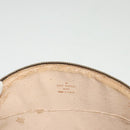 LOUIS VUITTON Monogram Trousse Demi Ronde Cosmetic Pouch M47520 LV Auth am8318-8