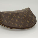 LOUIS VUITTON Monogram Trousse Demi Ronde Cosmetic Pouch M47520 LV Auth am8318-5