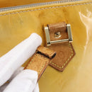 LOUIS VUITTON Monogram Vernis Houston Hand Bag Gris M91053 LV Auth am8319-16