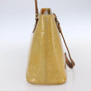 LOUIS VUITTON Monogram Vernis Houston Hand Bag Gris M91053 LV Auth am8319-4