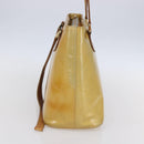 LOUIS VUITTON Monogram Vernis Houston Hand Bag Gris M91053 LV Auth am8319-5