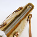 LOUIS VUITTON Monogram Vernis Houston Hand Bag Gris M91053 LV Auth am8319-6