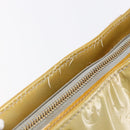 LOUIS VUITTON Monogram Vernis Houston Hand Bag Gris M91053 LV Auth am8319-7