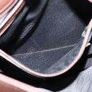 Coach Shoulder Bag Leather Brown Silver Auth am8338-11