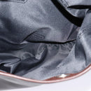 Coach Shoulder Bag Leather Brown Silver Auth am8338-20