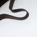 Coach Shoulder Bag Leather Brown Silver Auth am8338-7