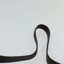 Coach Shoulder Bag Leather Brown Silver Auth am8338-8