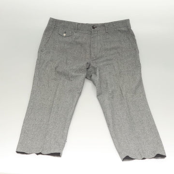 LOUIS VUITTON Bottoms Pants Cotton Gray LV Auth am8342 - 0