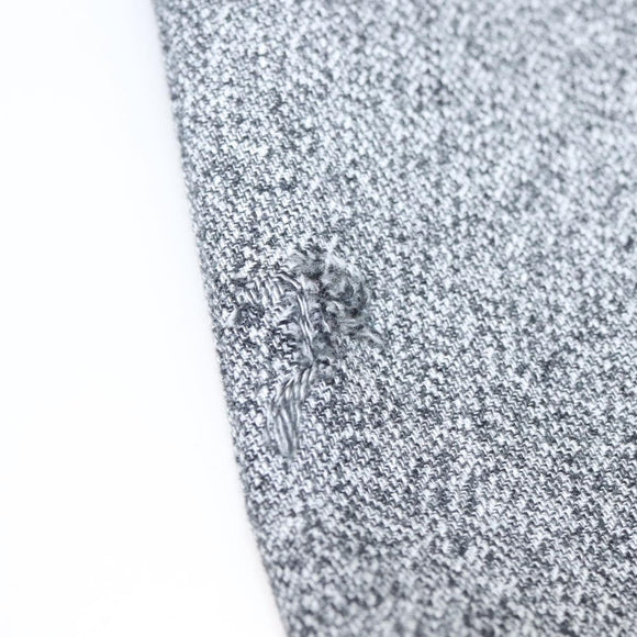 LOUIS VUITTON Bottoms Pants Cotton Gray LV Auth am8342