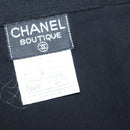 CHANEL Skirt Wool Black CC Auth am8344-10