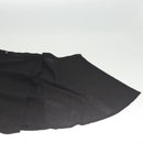 CHANEL Skirt Wool Black CC Auth am8344-7