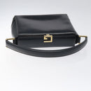 GUCCI Hand Bag Leather Navy Gold 000 1448 1269 Auth am8346-7