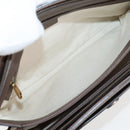 GUCCI GG Supreme Web Sherry Line Shoulder Bag PVC Beige Gold 523354 Auth am8347A-10