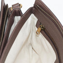 GUCCI GG Supreme Web Sherry Line Shoulder Bag PVC Beige Gold 523354 Auth am8347A-23