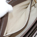 GUCCI GG Supreme Web Sherry Line Shoulder Bag PVC Beige Gold 523354 Auth am8347A-25