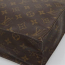 LOUIS VUITTON Monogram Sac Plat Hand Bag M51140 LV Auth am8350-9