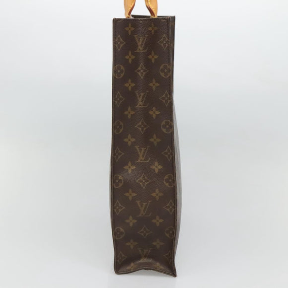 LOUIS VUITTON Monogram Sac Plat Handtasche M51140 LV Auth am8350