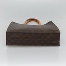 LOUIS VUITTON Monogram Sac Plat Hand Bag M51140 LV Auth am8350-5