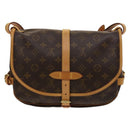 LOUIS VUITTON Monogram Saumur 30 Shoulder Bag M42256 LV Auth am8351-2