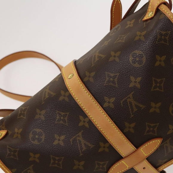 LOUIS VUITTON Monogram Saumur 30 Shoulder Bag M42256 LV Auth am8351