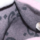 GUCCI GG Canvas Knitted Fabrics Cap Cashmere M Pink 676827 Auth am8353-10