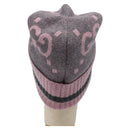 GUCCI GG Canvas Knitted Fabrics Cap Cashmere M Pink 676827 Auth am8353-2