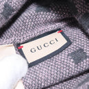 GUCCI GG Canvas Knitted Fabrics Cap Cashmere M Pink 676827 Auth am8353-6