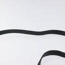 BURBERRY Shoulder Bag Leather Black Silver Auth am8354-8