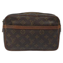 LOUIS VUITTON Monogram Compiegne 23 Clutch Bag M51847 LV Auth am8359-13