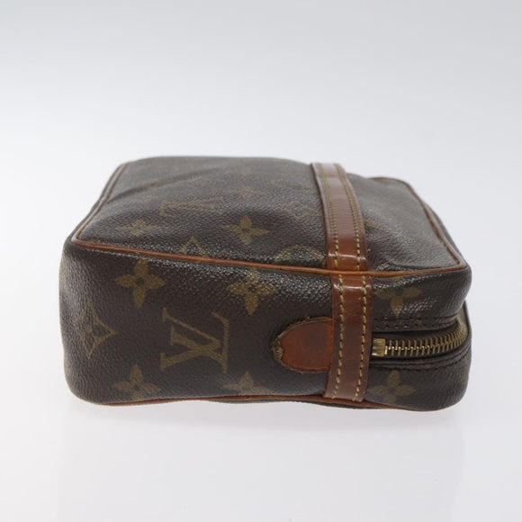 LOUIS VUITTON Monogram Compiegne 23 Clutch Bag M51847 LV Auth am8359