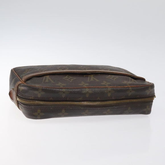 LOUIS VUITTON Monogram Compiegne 23 Clutch Bag M51847 LV Auth am8359