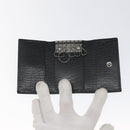 GUCCI Key Case Leather Black 115225 Auth am8361-8