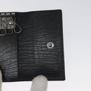 GUCCI Key Case Leather Black 115225 Auth am8361-19