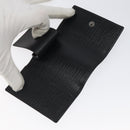 GUCCI Key Case Leather Black 115225 Auth am8361-23