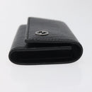 GUCCI Key Case Leather Black 115225 Auth am8361-3